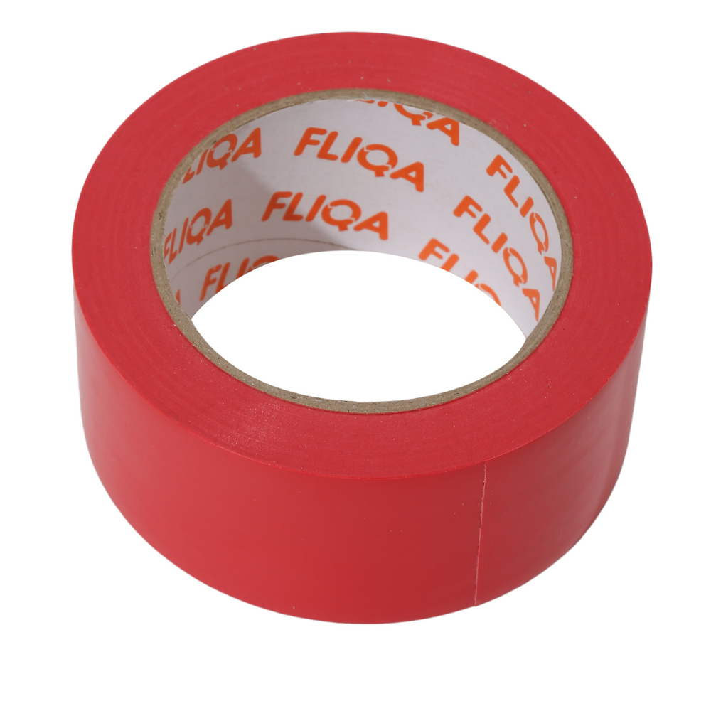 FLIQA Kırmızı Yer İşaretleme Bandı (50mm x 30m) / FT-9102