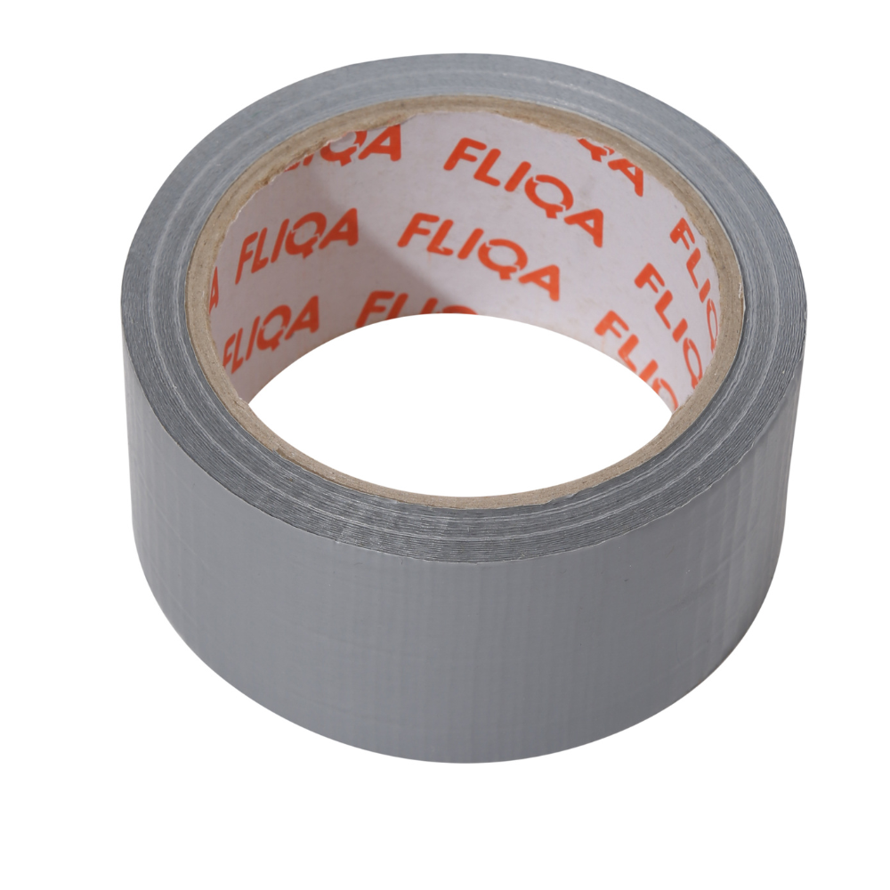 FLIQA Gri Ağır İş Koli Bandı Yapışkanlı Bant (48mm x 10m) / FT-4411 